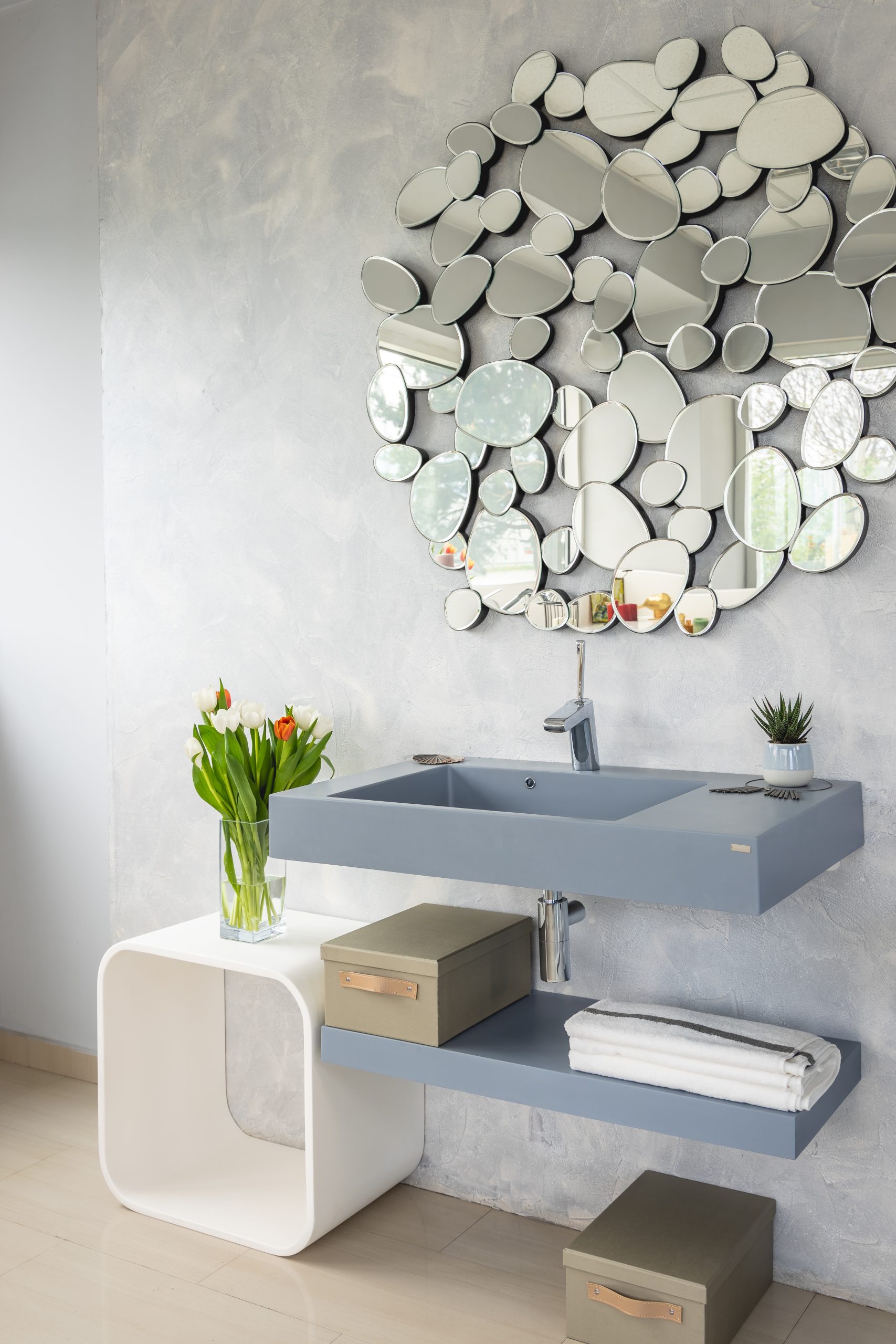 Lavoar Baie Bravo L80 cm Rector Mozart - imagine 5