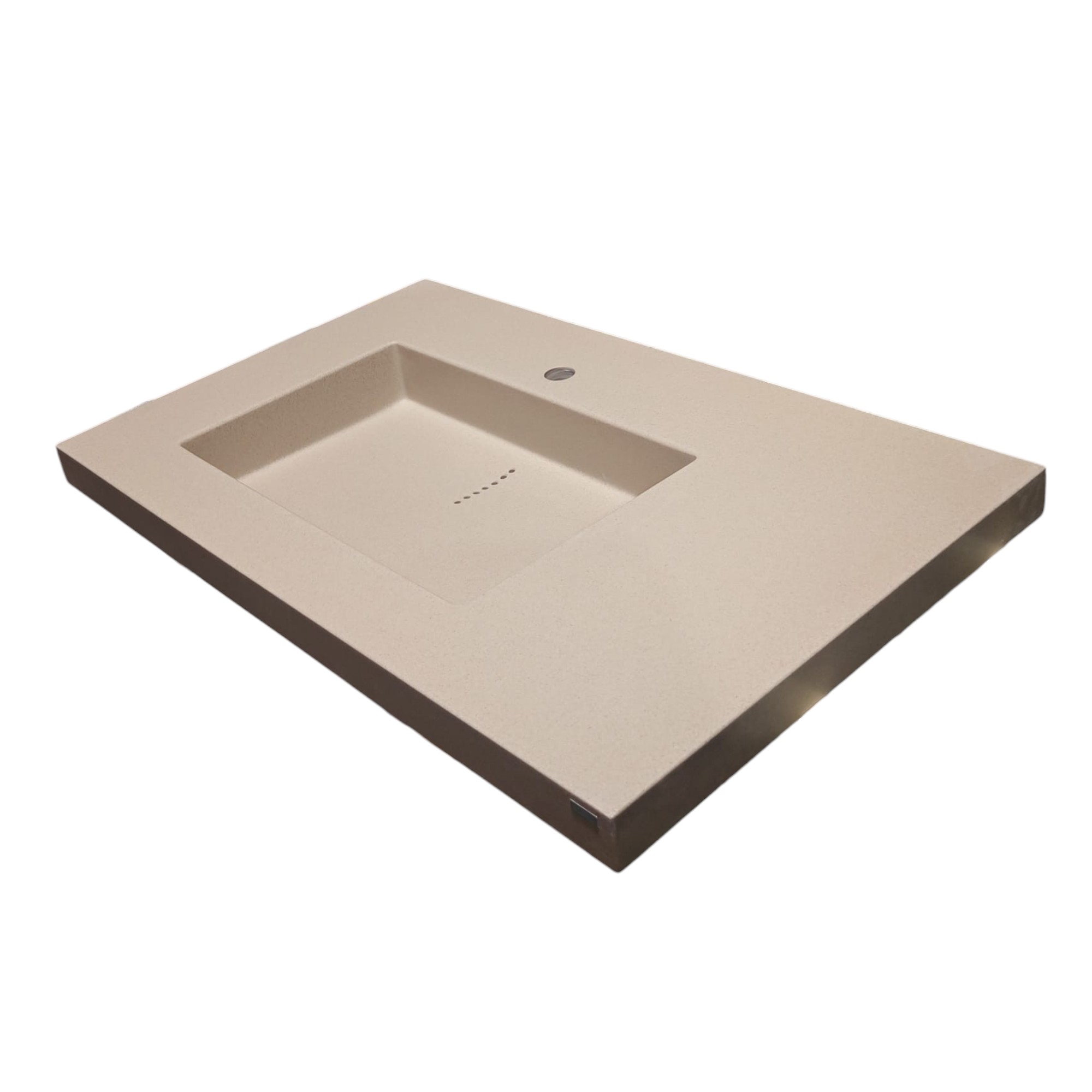Lavoar Baie Square 50-7 L89 cm Granulon Caramel