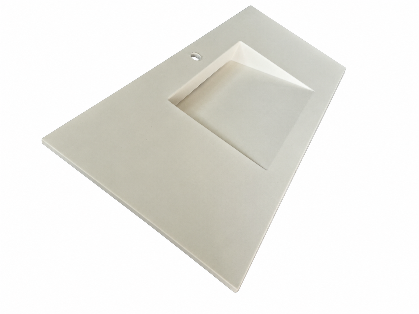 Lavoar Baie Zura 52/36 L120 cm Granulon Rainy White