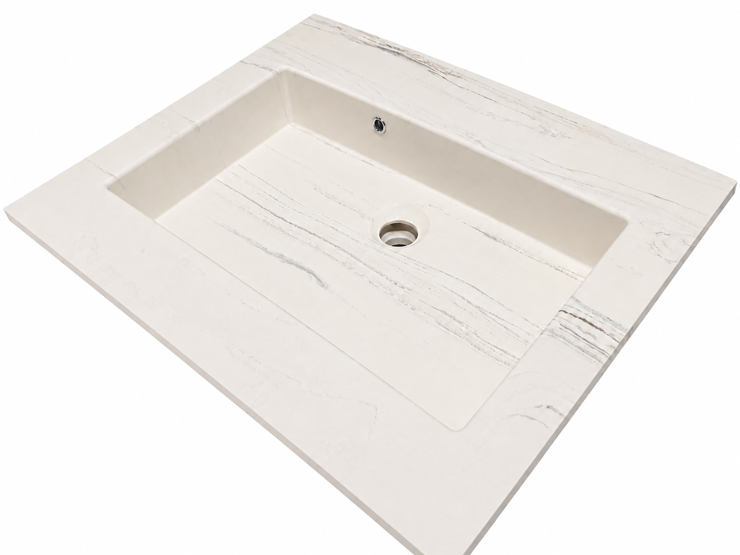 Lavoar Baie Square 50 L62.5 cm Marmura Stratus Cloud
